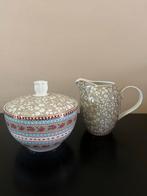 Pip Studio suikerpotje met deksel en melkkan, Huis en Inrichting, Keuken | Servies, Overige typen, Ophalen of Verzenden, Zo goed als nieuw