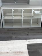 Witte kast met glazen deurtjes - ASAP weg!, Huis en Inrichting, Kasten | Overige, Ophalen, Gebruikt