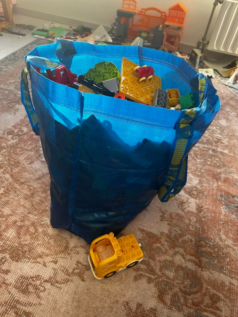 Lego duplo 7,5kg, Ophalen of Verzenden, Zo goed als nieuw, Jongetje of Meisje