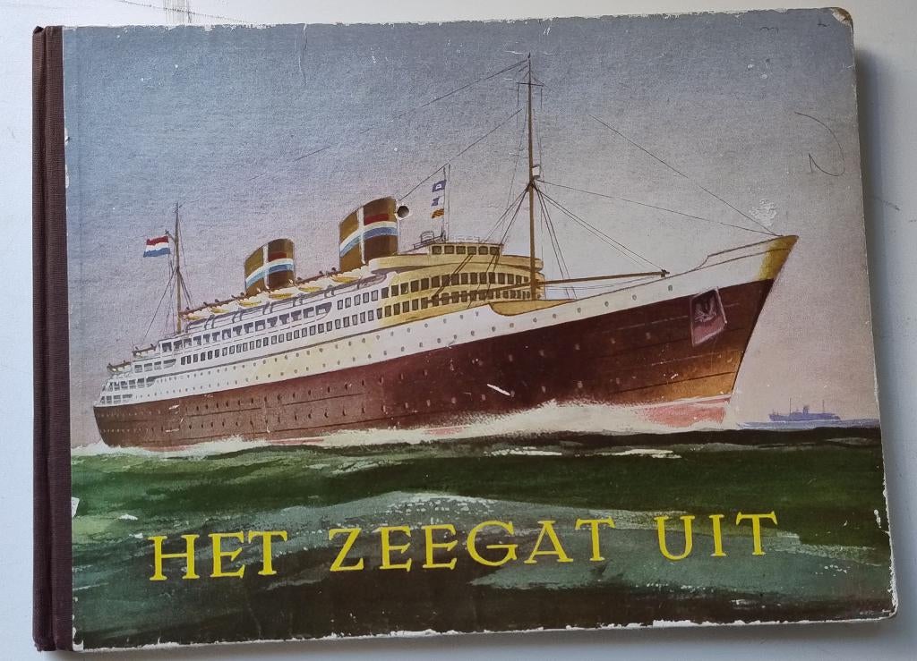 PLAATJESALBUM Het Zeegat uit (HOOIMEIJER BESCHUIT), Ophalen of Verzenden, Gelezen, Hooimeyer, Plaatjesalbum