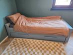 Eenpersoonsbed met opberglade, Ophalen, Gebruikt, 90 cm, Eenpersoons