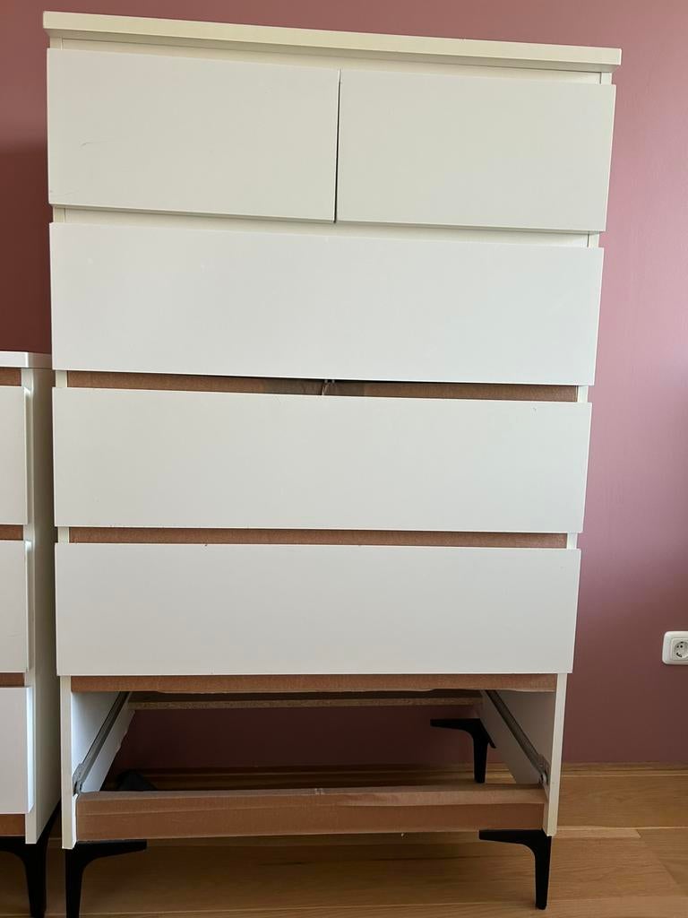 Onderdelen Ikea MALM ladekast, Ophalen, Gebruikt, 50 tot 100 cm, Minder dan 100 cm
