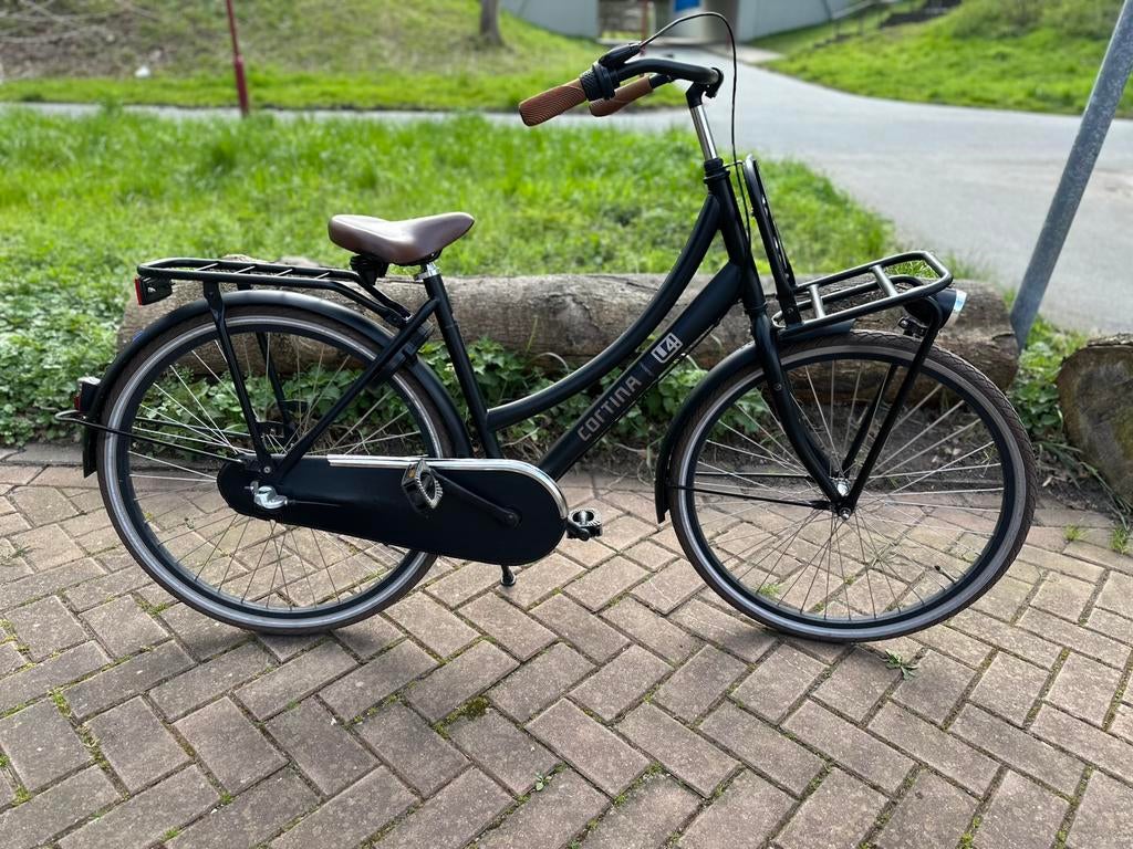 Cortina U4 transportfiets 46 cm frame 26 inch, Ophalen of Verzenden, Zo goed als nieuw, Aluminium, 24 inch of meer