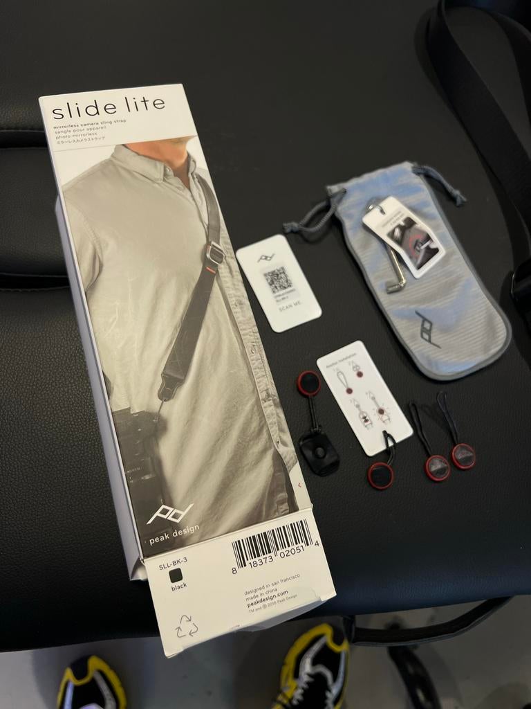 Peak Design Slide Lite Camerariem - Nieuw in doos, Ophalen of Verzenden, Nieuw