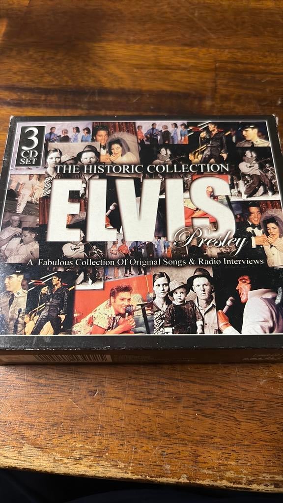 Elvis Presley 3 cd box original songs and radio interviews, Cd's en Dvd's, Cd's | Pop, Ophalen of Verzenden, Gebruikt