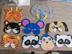 9 dieren maskers, Ophalen of Verzenden, Nieuw