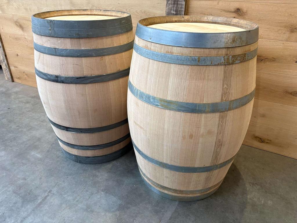 Eiken Regenton 225 Liter – Houten Wijnvat eikenhout, Tuin en Terras, Regentonnen, Hout@hameren.nl, 150 liter of meer, Hertog van beijerenstraat 2a