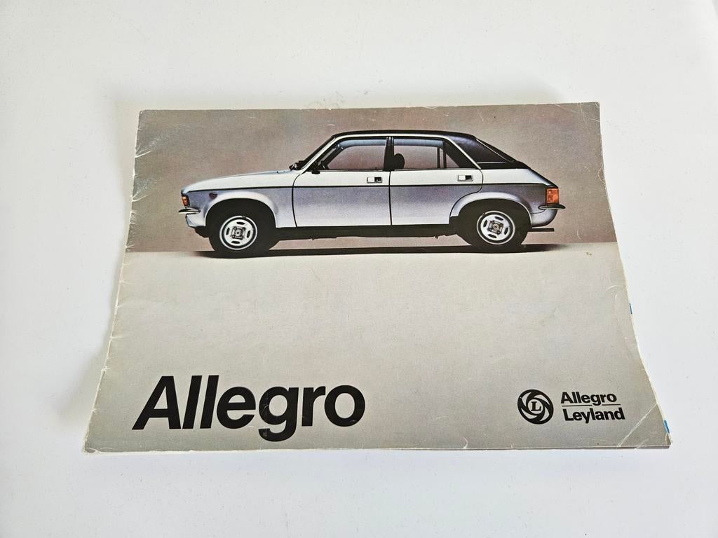 Folder van Austin Allegro 1978, Boeken, Ophalen of Verzenden, Gelezen, Overige merken