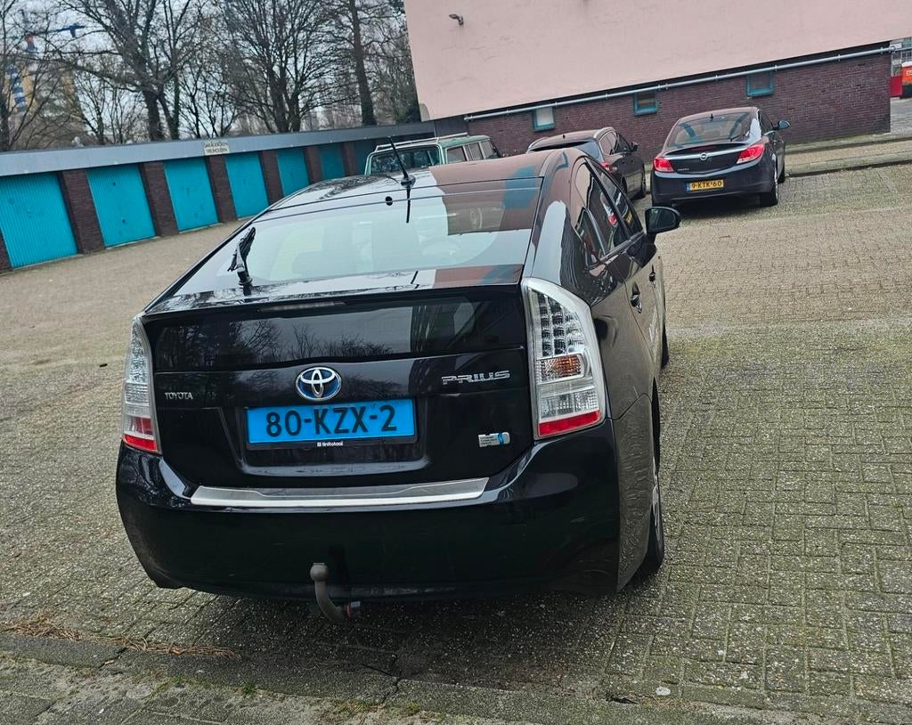 Toyota Prius 1.8 Full Hybrid 136PK Aut 2010 Zwart, Auto's, Automaat, 1345 kg, Achterwielaandrijving, Zwart