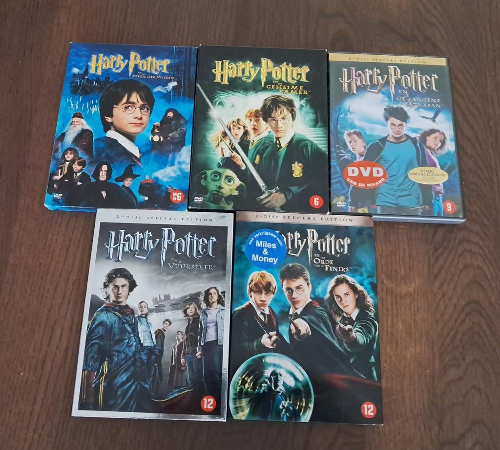 Harry Potter collectie 1 t/m 5, Meerdere comics, Ophalen, Zo goed als nieuw, Europa