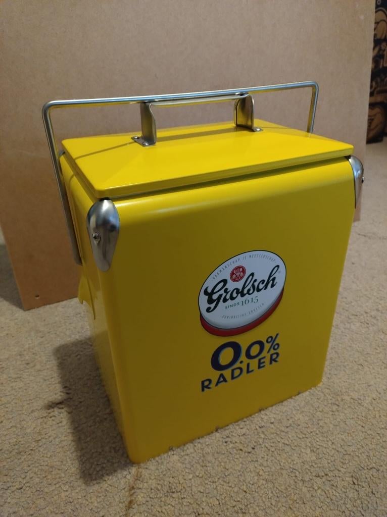 Grolsch koelbox retro design (ongebruikt), Ophalen of Verzenden, Nieuw, Overige typen, Grolsch