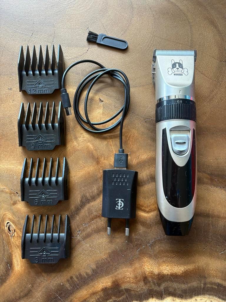 Tondeuse met opzetkammen oplaadbaar, Dieren en Toebehoren, Ophalen of Verzenden, Gebruikt