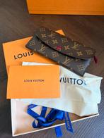 Louis vuitton portomonnee emilie fuschia, Ophalen, Zo goed als nieuw, Bruin