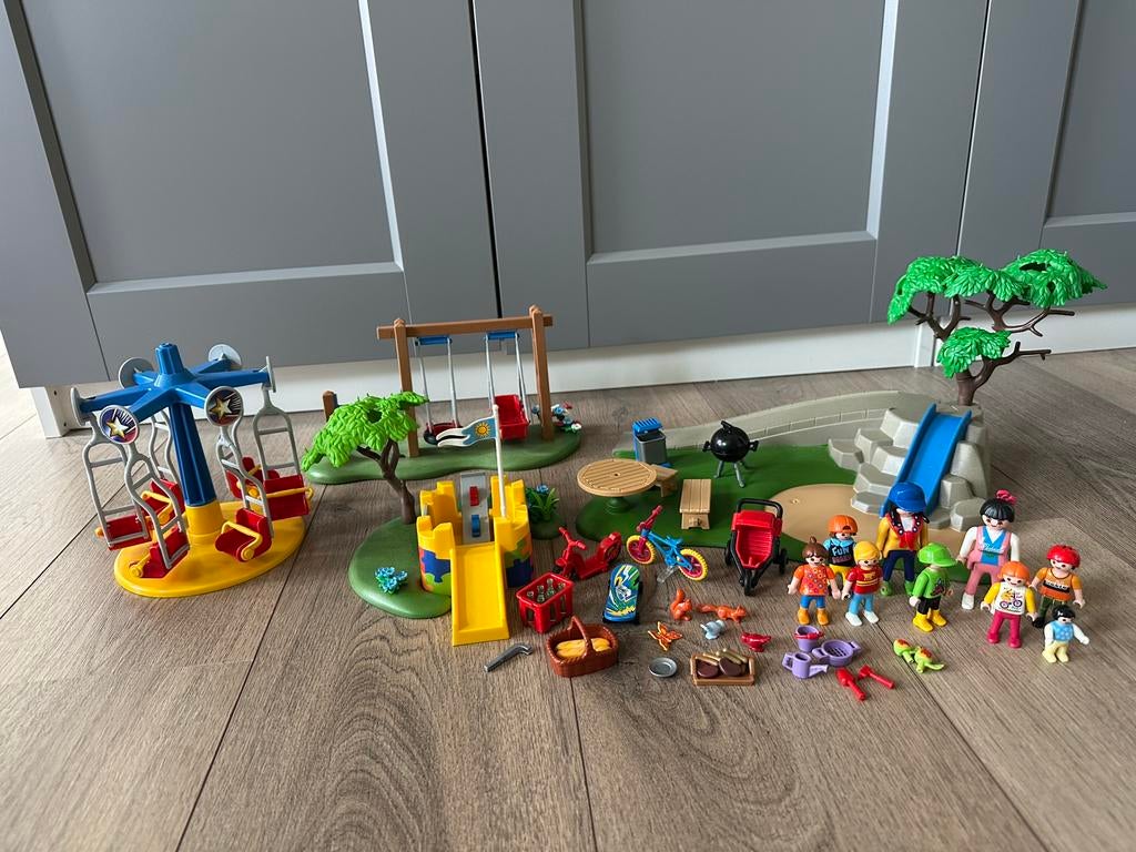 Playmobil De grote speeltuin, 5024, Kinderen en Baby's, Speelgoed | Playmobil, Zo goed als nieuw, Complete set, Ophalen of Verzenden
