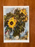 Marc Chagall - Zonnebloemen, Verzamelen, Ophalen of Verzenden, 1980 tot heden, Ongelopen, Natuur