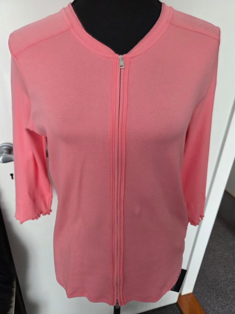 Marccain roze vestje maat 5 met 3/4 mouw, Verzenden, Maat 42/44 (L), Nieuw, Roze