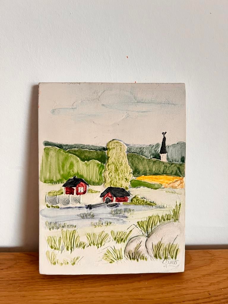 Wandtegel nr 785 Jie Gantofta, Ophalen of Verzenden