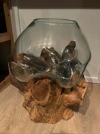 Vaas op boomstronk, Ophalen, Zo goed als nieuw