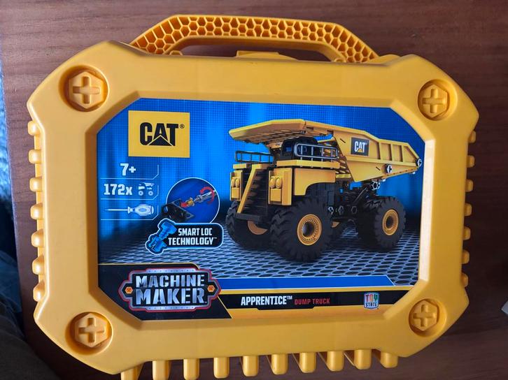CAT Machine Maker Apprentice Dump Truck, Kinderen en Baby's, Speelgoed | Educatief en Creatief, Nieuw, Bouwen, Ophalen of Verzenden
