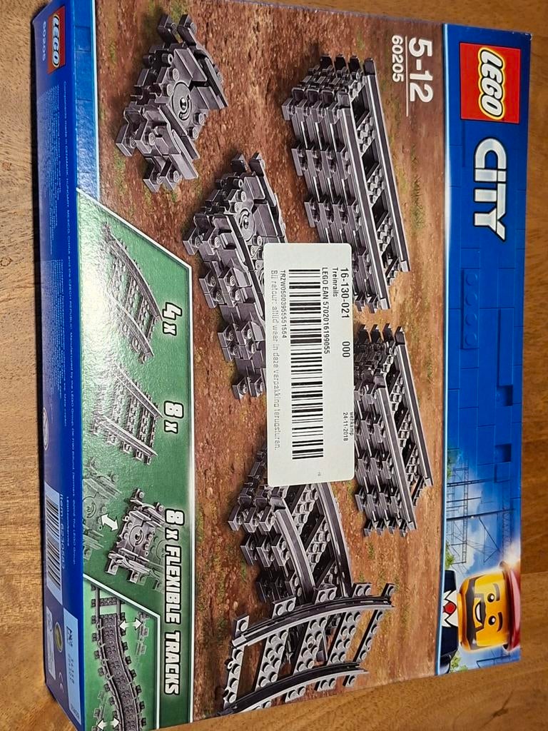 Lego 60205 rails en 7895 wissels, Ophalen of Verzenden