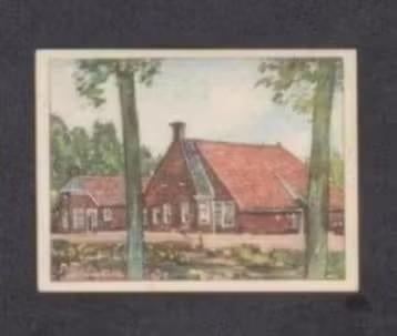 Albumplaatje Nieuwe Pekela Oude Hoeve Boerderij (35), Ophalen of Verzenden, Zo goed als nieuw