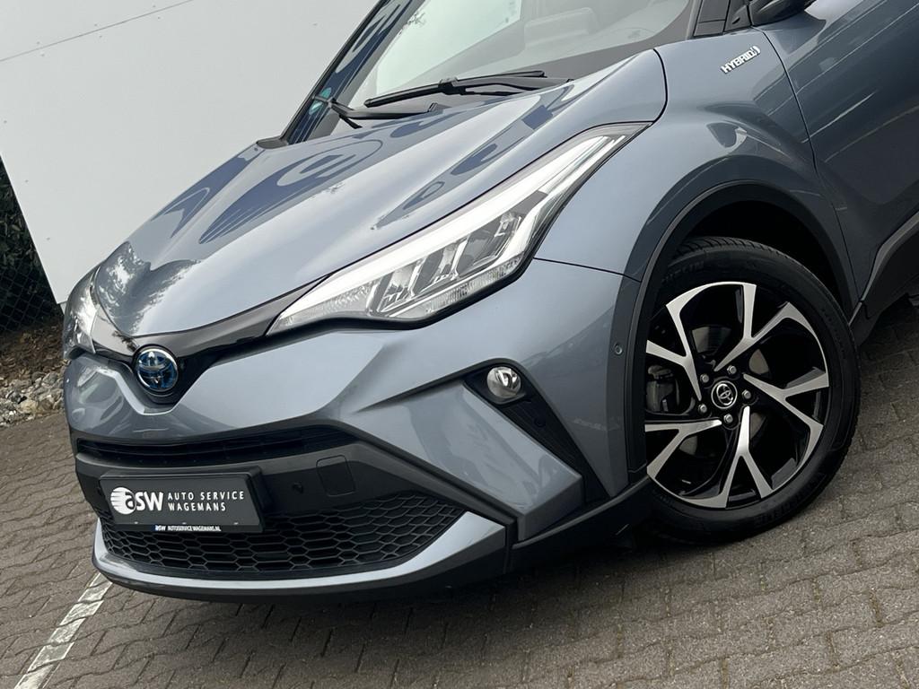 Toyota C-HR 2.0 Hybrid Team D | ACC | CarPlay | Camera | Key, Stof, Gebruikt, 4 cilinders, Met garantie (alle)