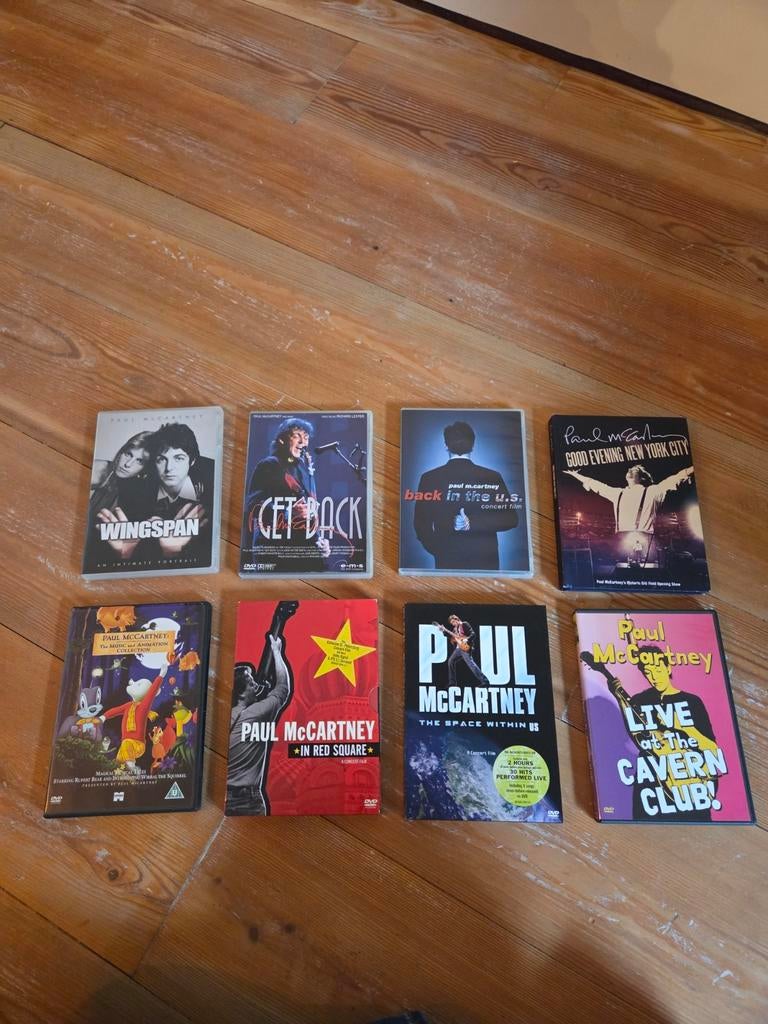 Paul McCartney DVD collectie, Alle leeftijden, Ophalen of Verzenden, Zo goed als nieuw