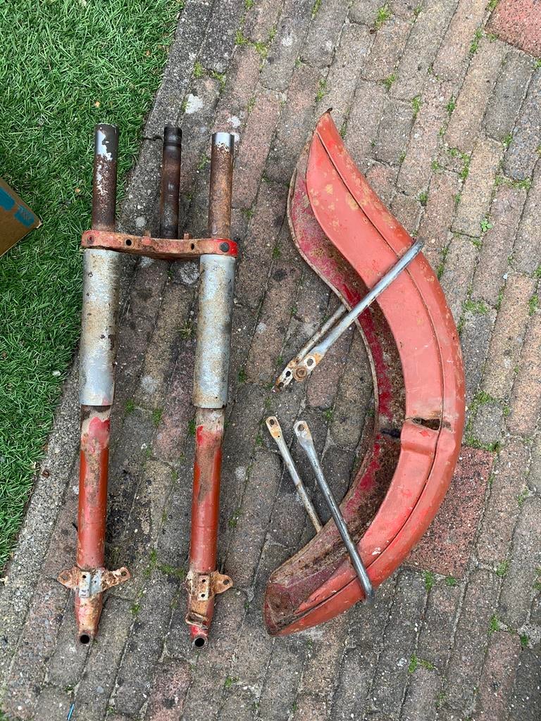 517 sl helmpsatboard met voorvork, Ophalen of Verzenden, Gebruikt, Frame