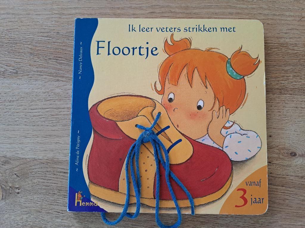 FLOORTJE. IK LEER VETERS STRIKKEN., Gelezen, Fictie algemeen, Nancy Delvaux., Jongen of Meisje