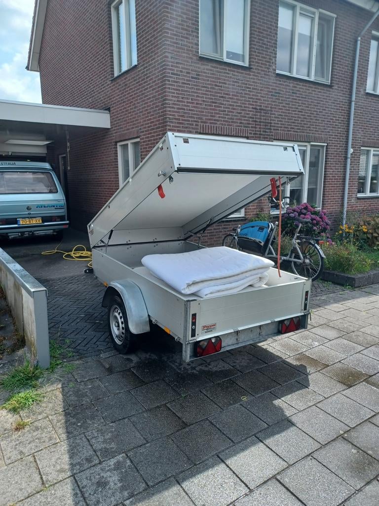 Bagage aanhanger verhuur, Ophalen