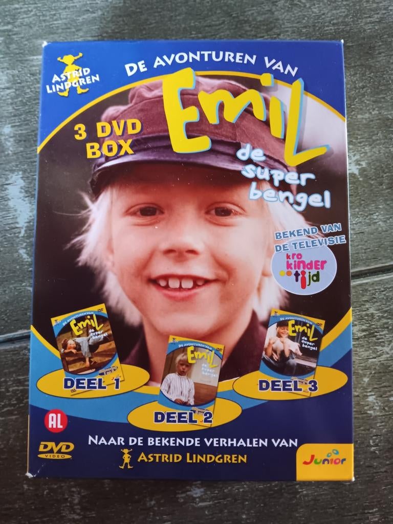 Emil - De Avonturen - 3 DVD Box, Alle leeftijden, Verzenden, Zo goed als nieuw, Boxset