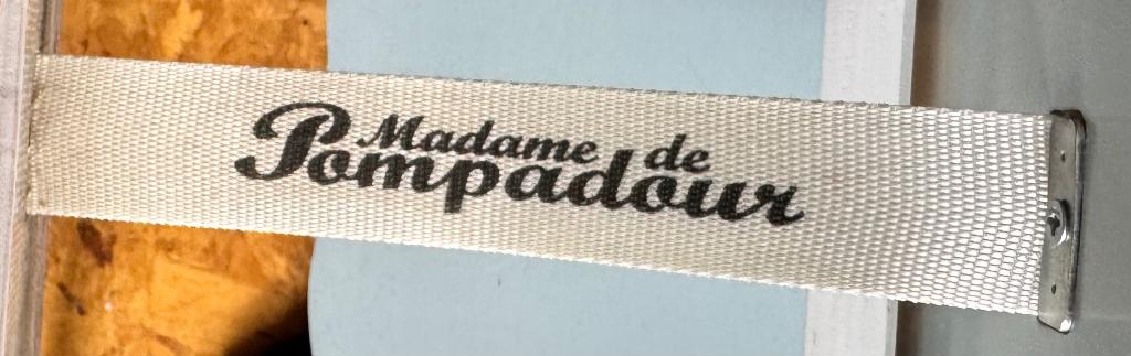 Stoel Madame de Pompadour., Ophalen, Overige materialen, Wit, Design