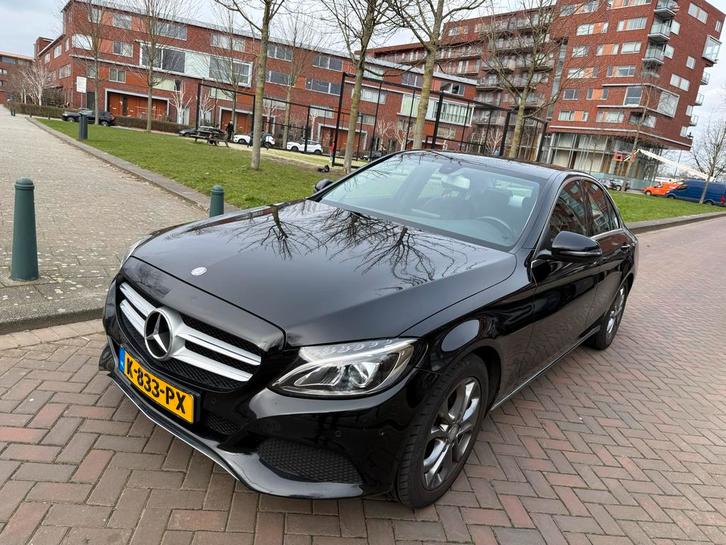 Mercedes-Benz C-Klasse C180 1.6 115KW Aut7 2016 Zwart, Auto's, Mercedes-Benz, Particulier, C-Klasse, Benzine, B, Sedan, Automaat