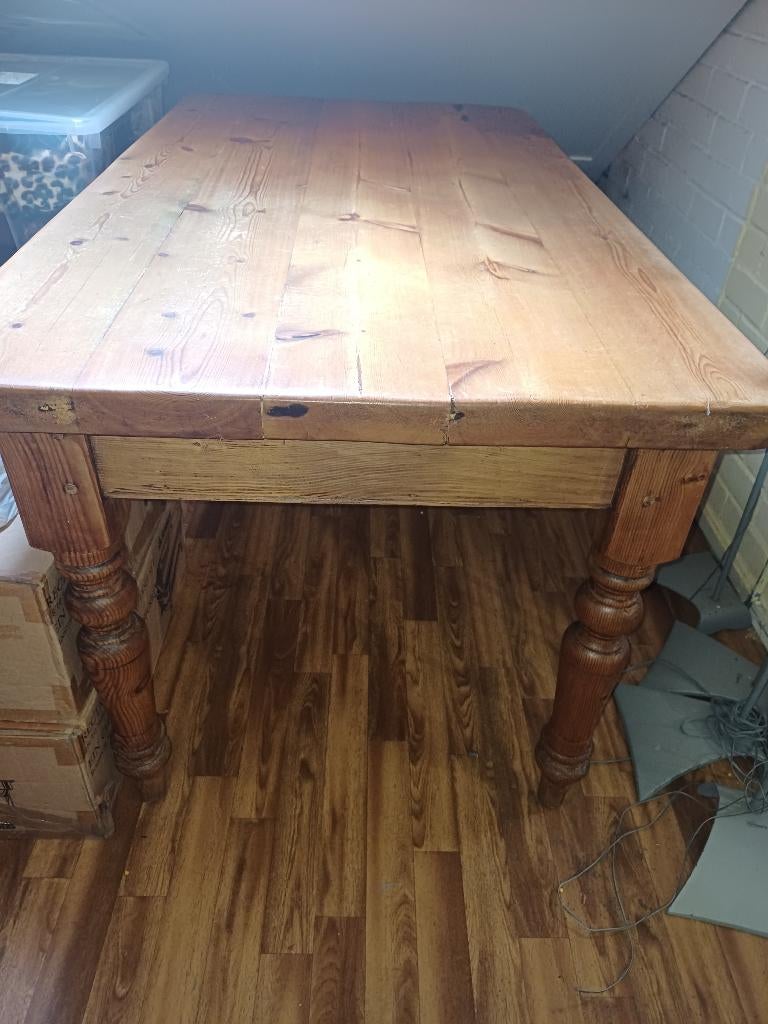 Eettafel, Huis en Inrichting, Tafels | Eettafels, Ophalen, Gebruikt, 100 tot 150 cm, 50 tot 100 cm