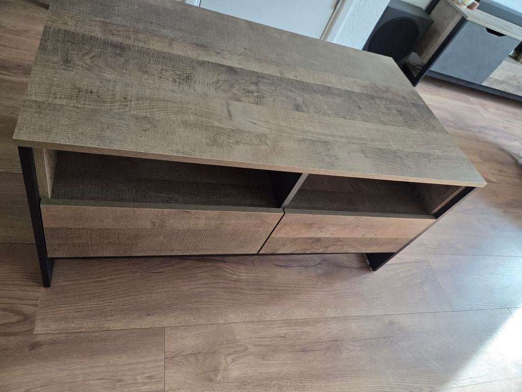 Salontafel Acasia met lade Meubella, Ophalen