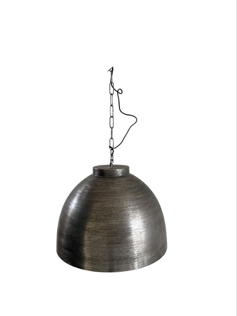 Light and Living hanglamp nikkel ø 60 cm, Ophalen, Zo goed als nieuw, Metaal