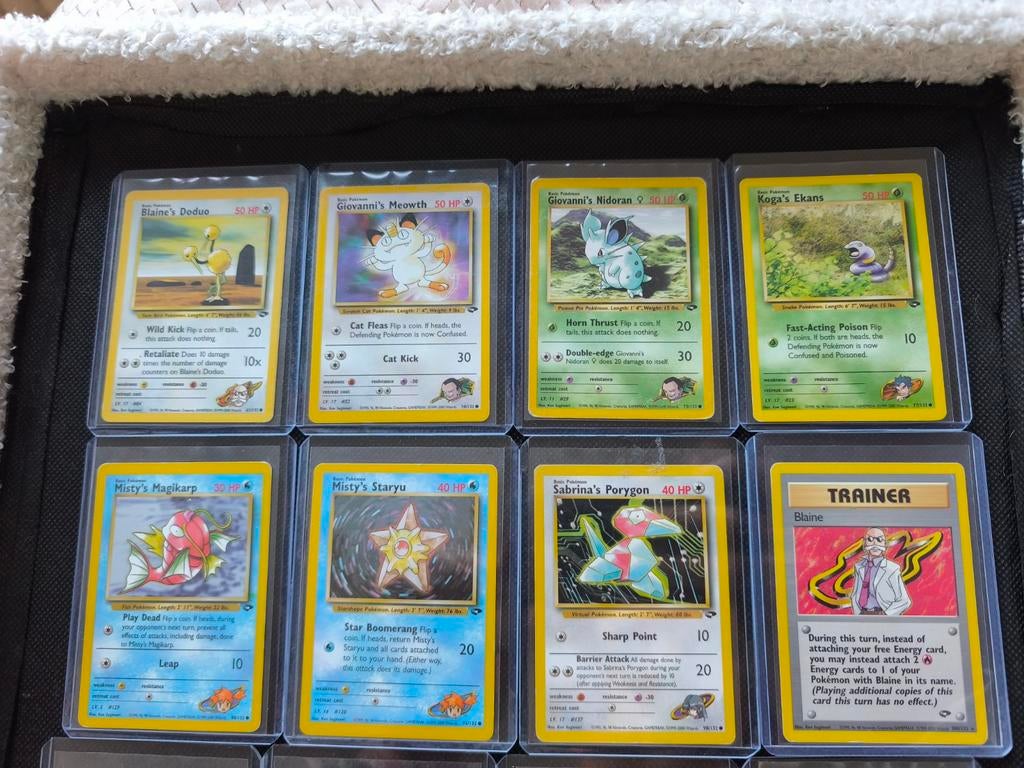 Lot Gym Challenge kaarten, Ophalen of Verzenden