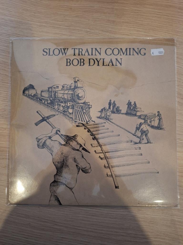 Bob Dylan - Slow Train Coming LP (CBS 32524), Ophalen of Verzenden, 1970 - 1979, Gebruikt, 12 inch