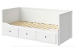 Ikea Hemnes uitschuifbaar bed, Ophalen, Verstelbaar, Wit, Tweepersoons
