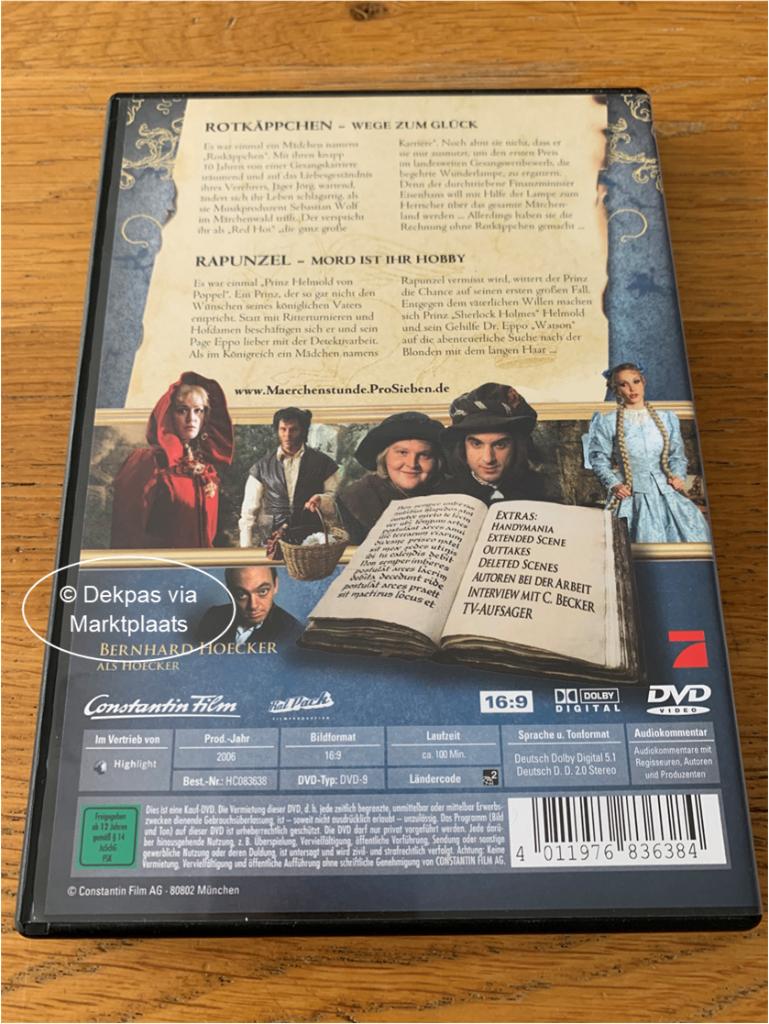 Dvd's Die Märchenstunde - Volume 1 t/m 8, Vanaf 12 jaar, Ophalen of Verzenden, Gebruikt