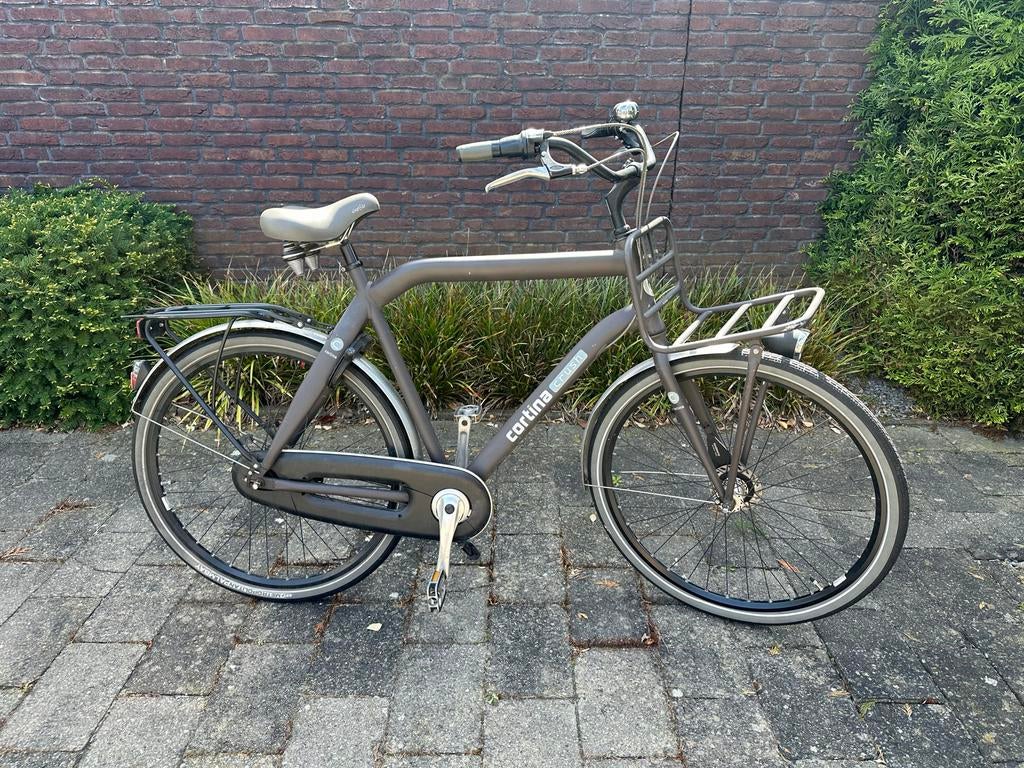 Cortina Crush herenfiets, Fietsen en Brommers, Ophalen, Gebruikt, Overige merken, Versnellingen