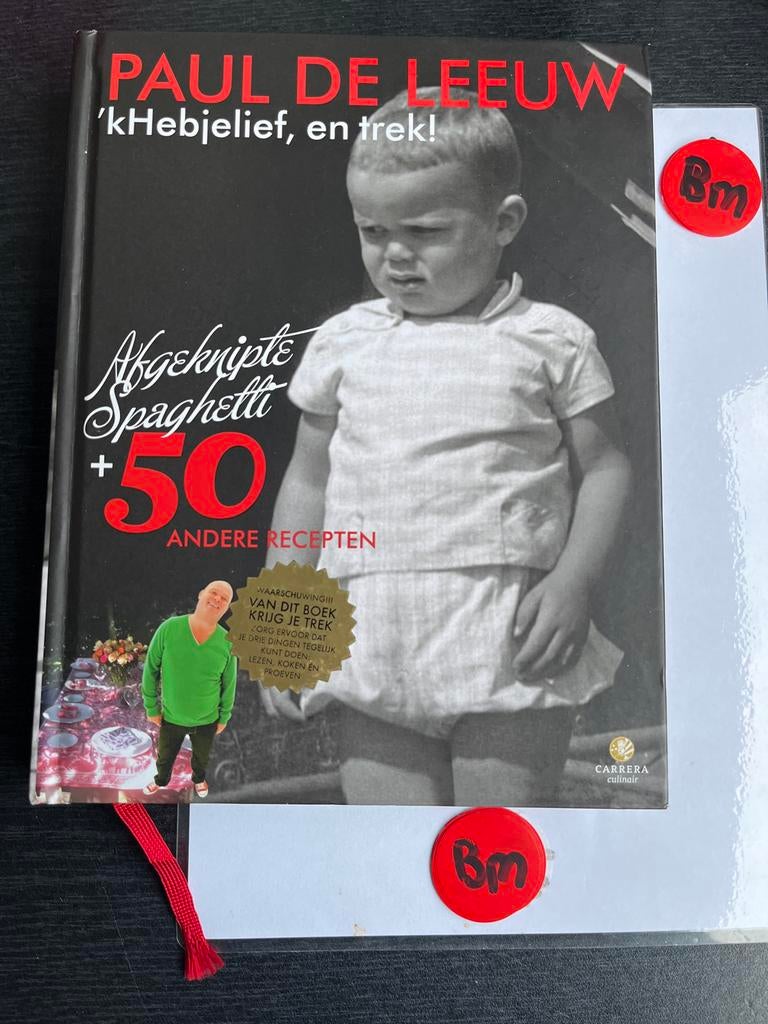 Paul de Leeuw - Afgeknipte Spaghetti + 50 Andere Recepten, Boeken, Kookboeken, Ophalen of Verzenden, Zo goed als nieuw, Overige gebieden