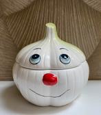 Grappige Retro Uienpot met Gezicht - Antropomorf, Ophalen of Verzenden, Gebruikt