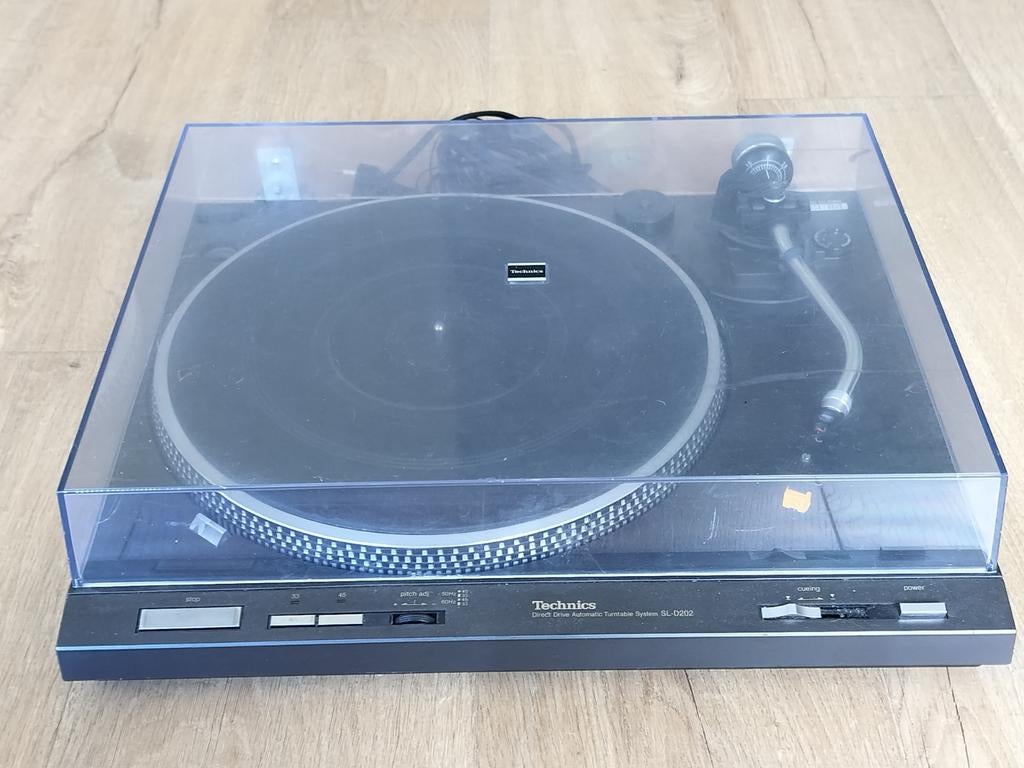 Technics SL-D202 Direct Drive Platenspeler, Ophalen of Verzenden, Gebruikt, Technics