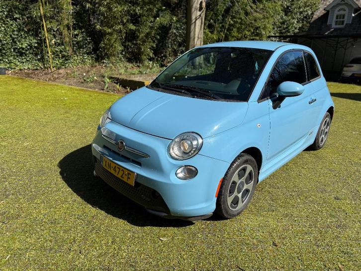 Fiat 500e 2015 Elektrisch 24Kwh, automaat,, Auto's, Fiat, Particulier, 500E, ABS, Airbags, Airconditioning, Alarm, Android Auto