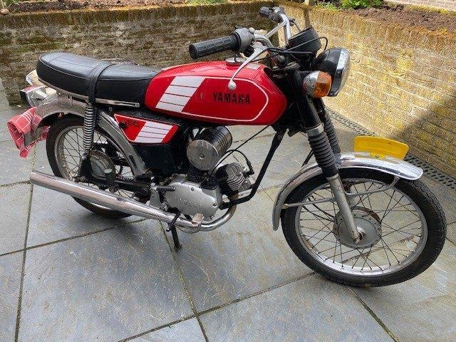 Yamaha FS1 met roterende inlaat, Fietsen en Brommers, Brommers | Oldtimers, Yamaha, Maximaal 45 km/u, Ophalen