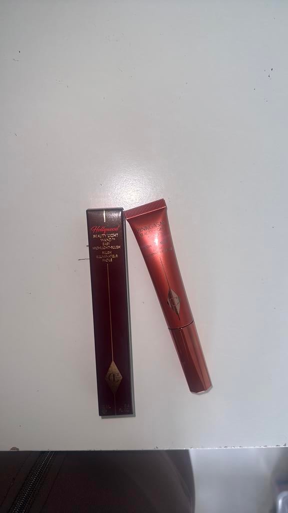 Charlotte tilbury beauty light wand kleur pinkgasm sunset, Verzenden, Zo goed als nieuw, Roze