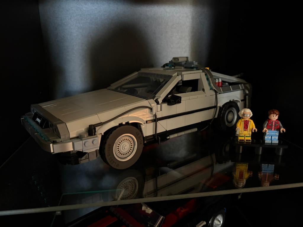 LEGO 10300 BttF Time Machine / DeLorean, Ophalen of Verzenden, Gebruikt, Complete set, Lego