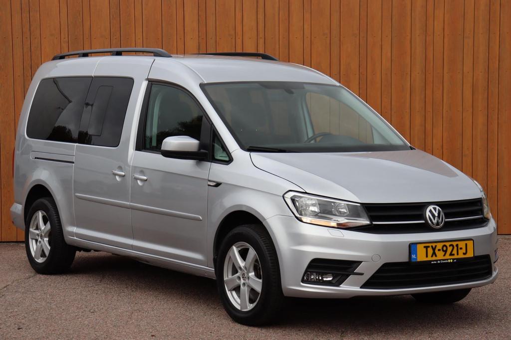 Volkswagen Caddy Maxi 1.4 TSI Trendl. 5p+1 Rolstoel auto bod, Voorwielaandrijving, 12 maanden, 125 pk, Gebruikt