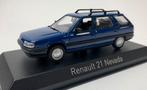 JSN Norev 1:43 Renault 21 Nevada 2018 Blue., -, Nieuw, Norev, Ophalen of Verzenden